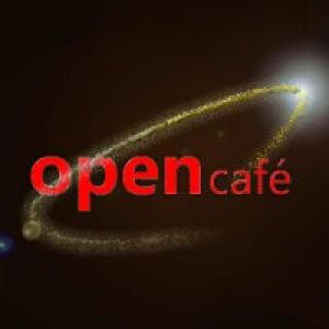 Open café